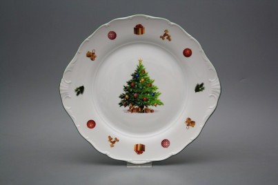 Cake plate 27cm Verona Christmas Tree JZL č.1