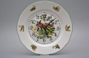 Plate clock Rose Fox FZL