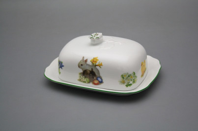 Butter dish small Rokoko Easter ZL č.1