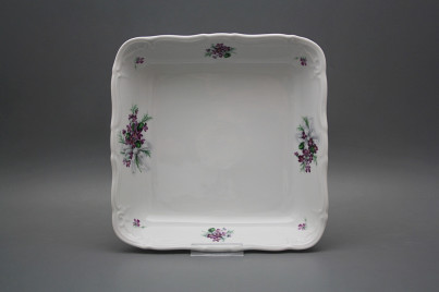 Dish square 25cm Marie Louise Sweet violets KBB č.1