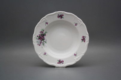 Deep plate 23cm Marie Louise Sweet violets KBB č.1