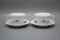 Tea set Marie Louise Sweet violets 15-piece BB č.7