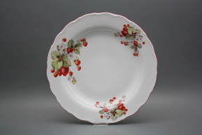 Flat round dish 31cm Verona Strawberries CCL