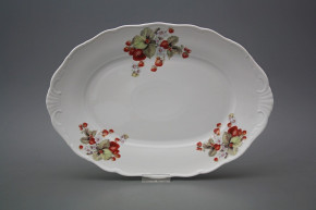 Oval dish 32cm Verona Strawberries CBB