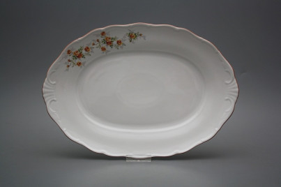 Oval dish 32cm Verona Tea roses HHL č.1