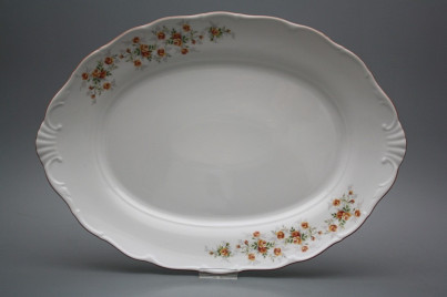 Oval dish 40cm Verona Tea roses DHL č.1