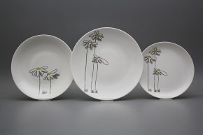 Plate set Coup Daisy 12-piece BB