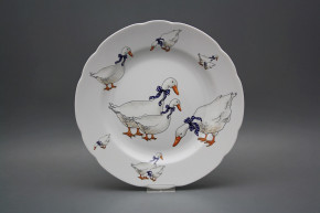 Flat plate 25cm Rose Geese XBB