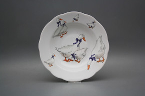 Deep plate 23cm Rose Geese XBB