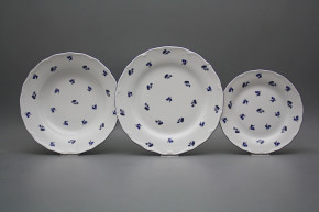 Plate set Verona Meadow flowers Sprays 12-piece BBB