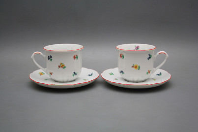 Cup high 0,16l with saucer Rose Sprays CL č.1