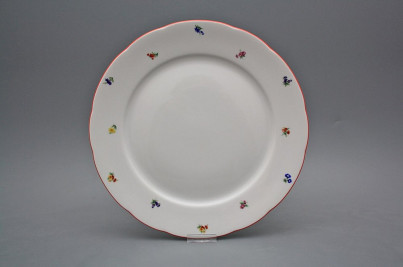 Flat round dish 30cm Rose Sprays ACL č.1