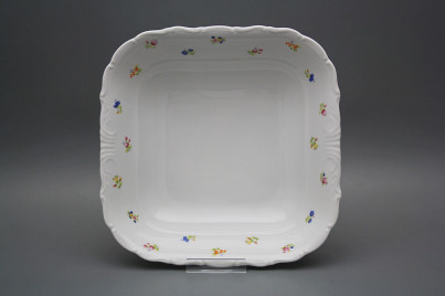 Dish square 24cm Verona Flower sprays ABB č.1