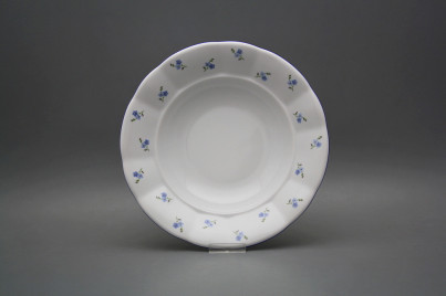 Deep plate 24cm Benedikt Forget-me-not Sprays AAL č.1