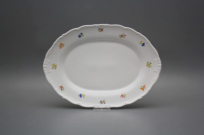 Oval dish 28cm Verona Flower sprays ABB č.1