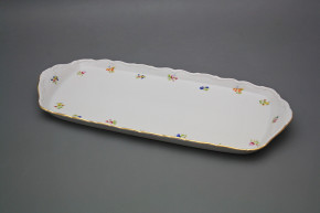 Tray square 37cm Verona Flower sprays AGL