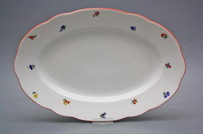 Oval dish 32cm Rose Sprays ACL