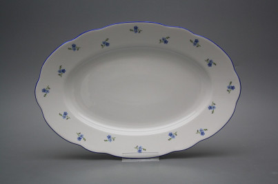 Oval dish 32cm Rose Forget-me-not Sprays AAL č.1