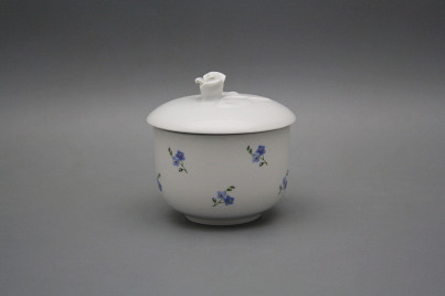 Sugar bowl 0,2l without handles Rokoko Forget-me-not Sprays BB č.1