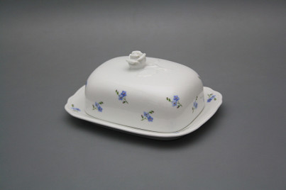 Butter dish small Rokoko Forget-me-not Sprays BB č.1