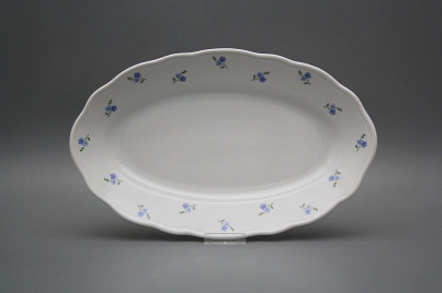 Oval dish 31cm Rokoko Forget-me-not Sprays ABB č.1