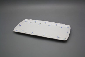 Tray square 33cm Rokoko Forget-me-not Sprays ABB