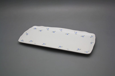 Tray square 33cm Rokoko Forget-me-not Sprays ABB č.1