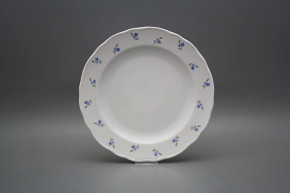 Flat plate 24cm Rokoko Forget-me-not Sprays ABB