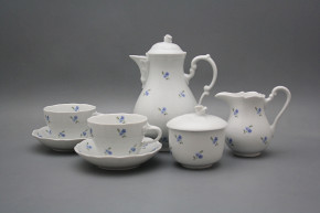 Coffee set Rokoko Forget-me-not Sprays 15-piece BB