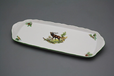 Tray square 37cm Verona Roaring deer GZL č.1