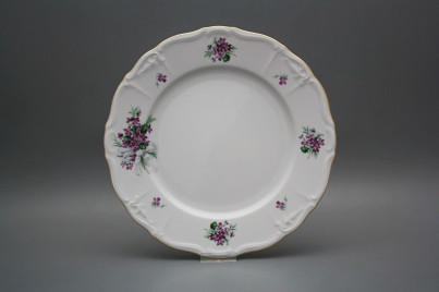 Flat plate 27cm Marie Louise Sweet violets KGL č.1