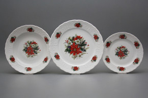 Plate set Opera Winter Bouquet 12-piece FBB