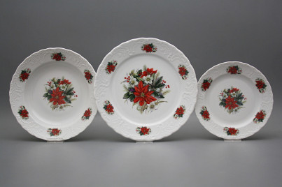 Plate set Opera Winter Bouquet 12-piece FBB č.1