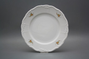 Flat plate 25cm Marie Louise Tea roses EBB