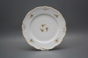 Flat plate 25cm Marie Louise Tea roses GGL LUX