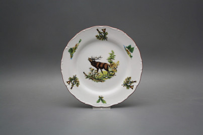 Dessert plate 19cm Ofelia Roaring deer FHL č.1