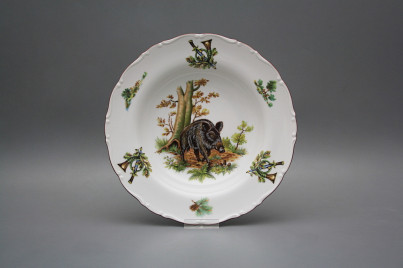 Deep plate 23cm Ofelia Wild boar FHL č.1