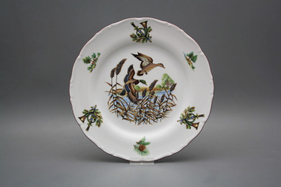 Flat plate 25cm Ofelia Mallard ducks FHL č.1