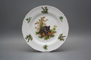 Flat plate 25cm Ofelia Wild boar FHL