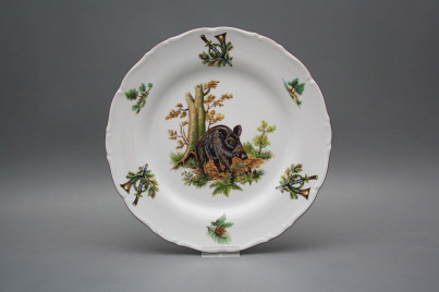 Flat plate 25cm Ofelia Wild boar FHL č.1