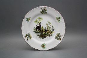 Flat plate 25cm Ofelia Doe and fawn FHL