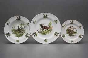 Plate set Ofelia Gamekeepers 12-piece FHL