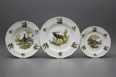 Plate set Ofelia Gamekeepers 12-piece FHL č.1