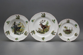 Plate set Ofelia Gamekeepers 18-piece FHL