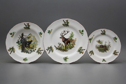 Plate set Ofelia Gamekeepers 18-piece FHL č.1