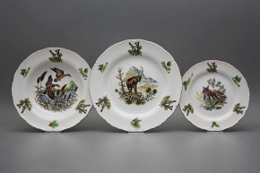 Plate set Ofelia Gamekeepers 24-piece FHL