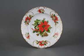 Deep plate 24cm Opera Poinsettia FGL Lux