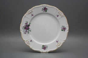 Flat plate 27cm Marie Louise Sweet violets KGL LUX