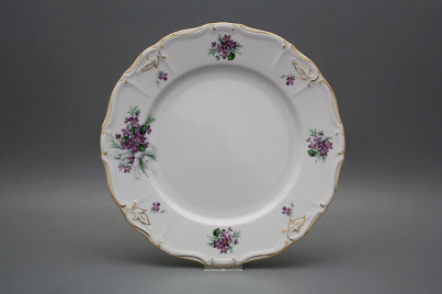 Flat plate 27cm Marie Louise Sweet violets KGL LUX č.1