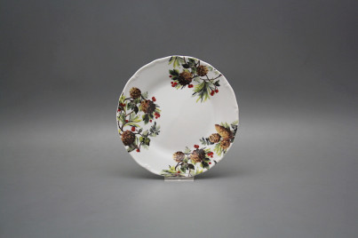 Dessert plate 17cm Verona Pine Cones CBB č.1